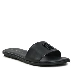 Tommy Hilfiger Šľapky Tommy Hilfiger Th Pop Mule FW0FW07097 Black BDS