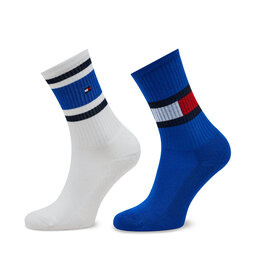 Tommy Hilfiger 2er-Set hohe Kindersocken Tommy Hilfiger 394020001 Ultra Blue 025