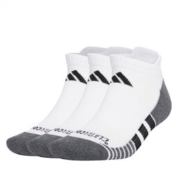 adidas Set di 3 paia di calzini corti unisex adidas Prf Cc C Low 3P JD9569 Bianco