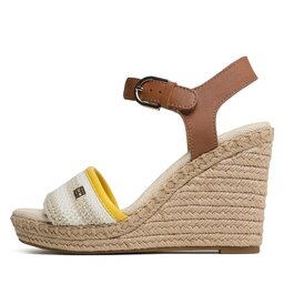 

Еспадрильї Tommy Hilfiger Feminine Crochet High Wedge FW0FW07274 Light Sandalwood RBS, Кольоровий