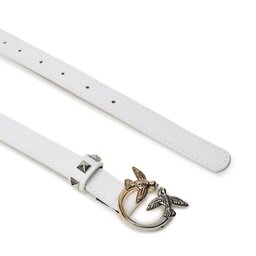

Жіночий ремінь Pinko Love Berry H2 Belt 20231 PLT01 100143.A0R7 White/Doub Z14H, Білий