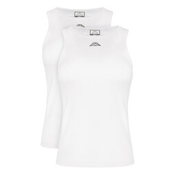 Kappa Kappa Top-Set Logo Benny 322565W Weiß Regular Fit