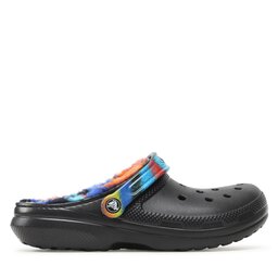 

Шльопанці Crocs Classic Lined Spray Dye Clog 208045 Black/Multi, Чорний