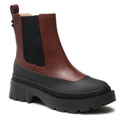 Coach Stiefeletten Coach Jayla Leather Bootie CM770 Walnut WAL