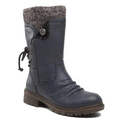 Rieker Īsie zābaki Rieker Z4750-15 Blau