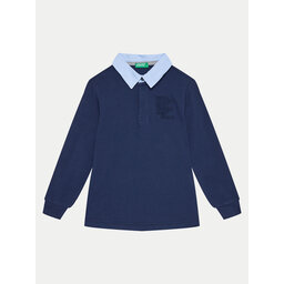 United Colors Of Benetton United Colors Of Benetton Polo majica 3088C301K Mornarsko modra Regular Fit