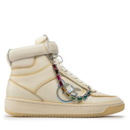 

Снікерcи Pinko Charentes Basket Hi Sneaker AI 22-23 BLKS1 1H214N A08R Bianco Off 1Z09, Бежевий