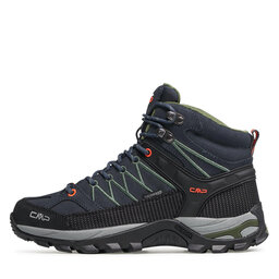 

Трекінгові черевики CMP Rigel Mid Trekking Shoe Wp 3Q12947 Antracite/Torba 51UG, Cиній