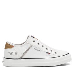 Mustang Sneakers aus Stoff Mustang 1272-402 Weiß
