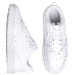 

Взуття Nike Court Borough Low 2 (GS) BQ5448 100 White/White/White, Білий