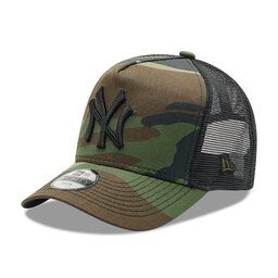New Era Шапка с козирка New Era New York Yankees Kids 9Forty 12745564 M Зелен