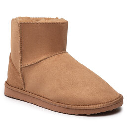 HYPE Chaussures HYPE Womens Slipper Boot YWBS-002 Tan