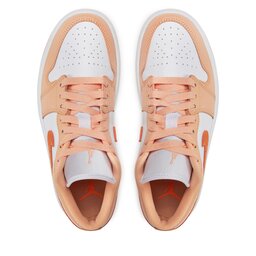 

Взуття Nike Air Jordan 1 Low DC0774 801 Sunset Haze/Bright Citrus, Оранжевий