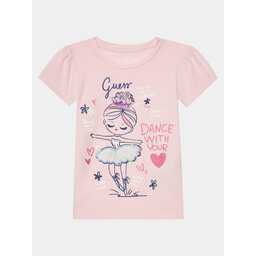 Guess Guess Camiseta K4RI21 K6YW4 Rosa Regular Fit