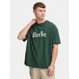 Solid Solid T-Shirt 21108143 Grün Regular Fit