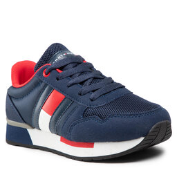 Tommy Hilfiger Sneakers Tommy Hilfiger Low Cut Lace-Up Sneaker T3B4-30482-0732 M Blue 800