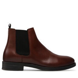Jack&Jones Členková obuv s elastickým prvkom Jack&Jones Jfwargo 12192758 Hnedá