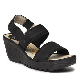 Fly London Sandały Fly London Yacofly P501416000 Black