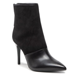 R.Polański Stiefeletten R.Polański 1556 Czarny Lico/Czarny Zamsz