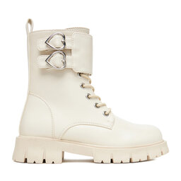 DeeZee Botines planos DeeZee CEO-CS5907-02A Écru