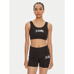 Karl Kani Karl Kani Σουτιέν τοπ Small Serif 6131340 Μαύρο Slim Fit