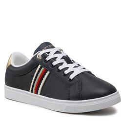 Tommy Hilfiger Αθλητικά Tommy Hilfiger Corporate Webbing Sneaker FW0FW07117 Space Blue DW6