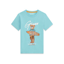 Guess Guess Футболка L6GI09 K8HM4 Голубий Regular Fit