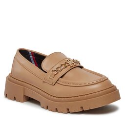 Tommy Hilfiger Pantofi Tommy Hilfiger T3A4-33023-1355524 M Camel 524