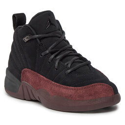 Nike Chaussures Nike Jordan 12 Retro Sp (PS) FB2686 001 Black/Black/Burgundy Crush