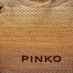 

Сумка Pinko Pagoda Small Shopper . PE 24 PLTT 102910 A1R6 Cuoio/Gial LH0, Бежевий