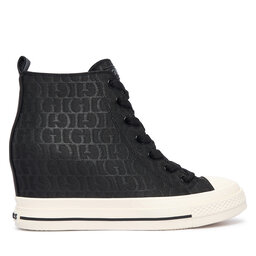 Guess Sneakers aus Stoff Guess FLTSUN FAL12 Schwarz