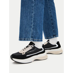 Tommy Hilfiger Sneakers Tommy Hilfiger Th Sporty Chic Runner FW0FW09187 Schwarz