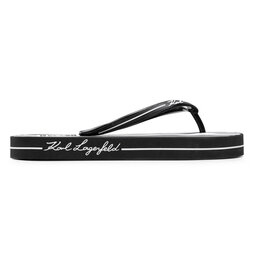 

В'єтнамки KARL LAGERFELD KL81018s Black Rubber, Чорний