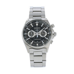 Seiko Klocka Seiko Chronograph SSB397P1 Silver/Black