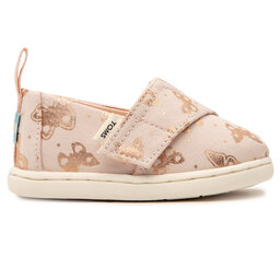 

Туфлі Toms Alpargata 10016425 Peony Subtle Metallic, Рожевий