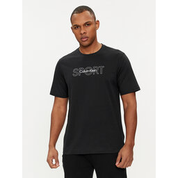 Calvin Klein Performance Calvin Klein Performance Majica Graphic 00GMS4K169 Črna Regular Fit