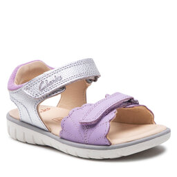 Clarks Sandales Clarks Roam Wing K. 261661736 Lilac Combi