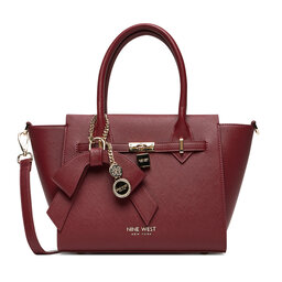 Nine West Handtasche Nine West CEO-Chelsea-Charm-II-LX10185 Dunkelrot