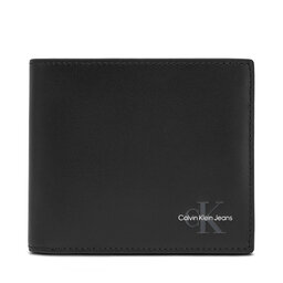 Calvin Klein Jeans Velká pánská peněženka Calvin Klein Jeans Mono Logo Bifold LV04G1030G Černá