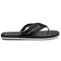 

В'єтнамки Tommy Hilfiger Massage Footbed Th Beach Sandal FM0FM02695 Black BDS, Чорний