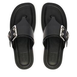 Tommy Jeans Zehentrenner Tommy Jeans Tjw Buckle Sandal EN0EN02948 Schwarz