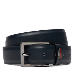 Tommy Hilfiger Cintura da uomo Tommy Hilfiger Business 3.5 AM0AM12062 Blu scuro