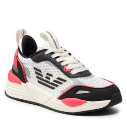 Emporio Armani Sportcipő Emporio Armani X3X126 XN207 Q867 Blk/Ow/Sl/Crl/Crl/Ow