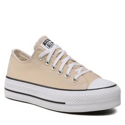 Converse Tornacipő Converse Chuck Taylor All Star Lift A03542C Natural/White