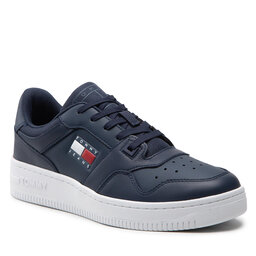 Tommy Jeans Laisvalaikio batai Tommy Jeans Retro Basket EM0EM00955 Twilight Navy C87