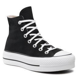 

Кеди Converse Ctas Lift Hi 560845C Black/White/White, Чорний