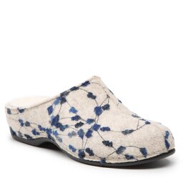 Berkemann Tofflor Berkemann Donata 01028 Blau/Altweiss 165