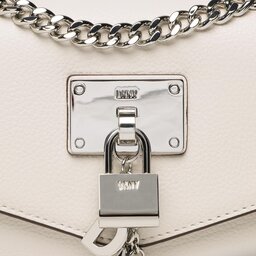 

Сумка DKNY Elissa-Sm Shldr Flp R923HC81 Pebble PBL, Білий