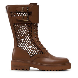 PINKO Botki PINKO Noemi Stivale PE 22 BLKS1 1H212D Y87W Brązowy