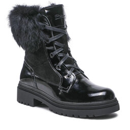 Pollonus Botine Pollonus 5-1453-002 Czarny Naplak/Welur